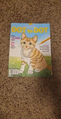 Bliss Calming Dot to Dot Book - Used (Read Description)